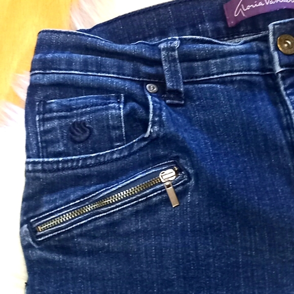 Gloria Vanderbilt Petite Amanda Straight Leg Jeans π-#1224 - Picture 3 of 12